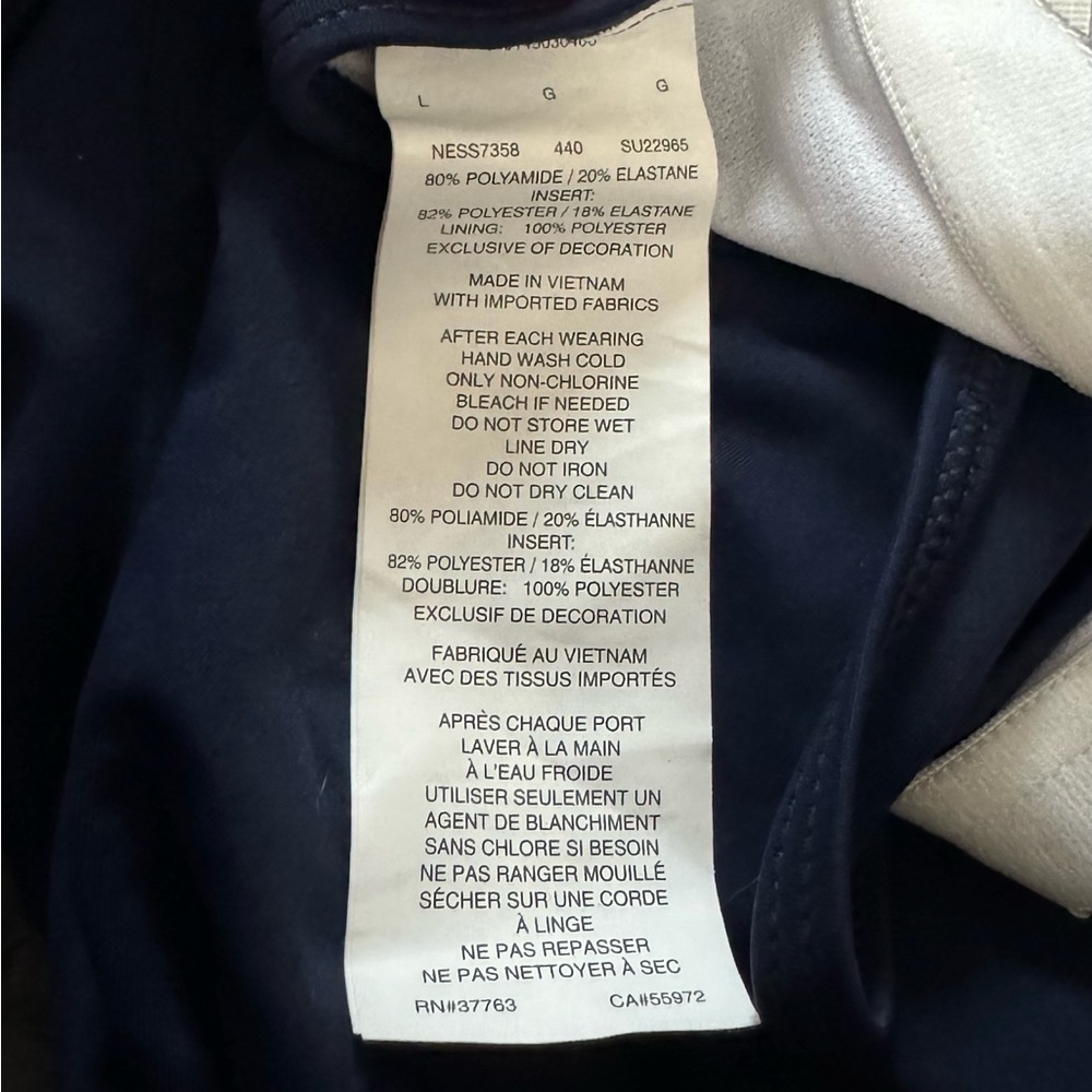 Brand new “Nike”women’s swimsuit.Size-L,color very dark blue/pink/orange.🧡 - Picture 6 of 6